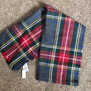 NWT Gap plaid winter scarf